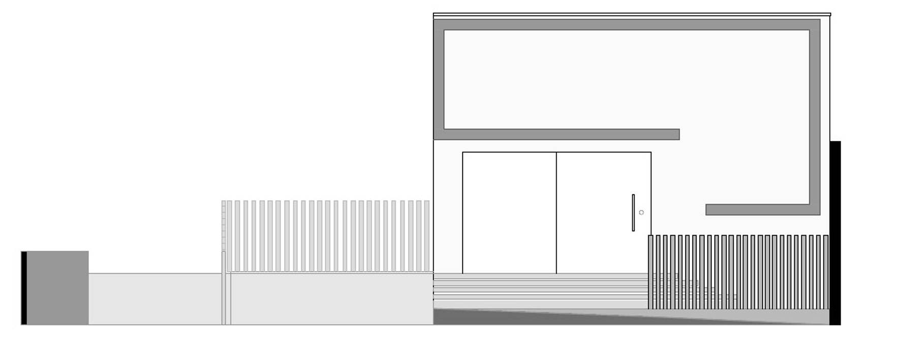 Fachada Vitória, OFICINA A QUATRO ARQUITETURA E ENGENHARIA OFICINA A QUATRO ARQUITETURA E ENGENHARIA Commercial spaces Nơi tổ chức sự kiện