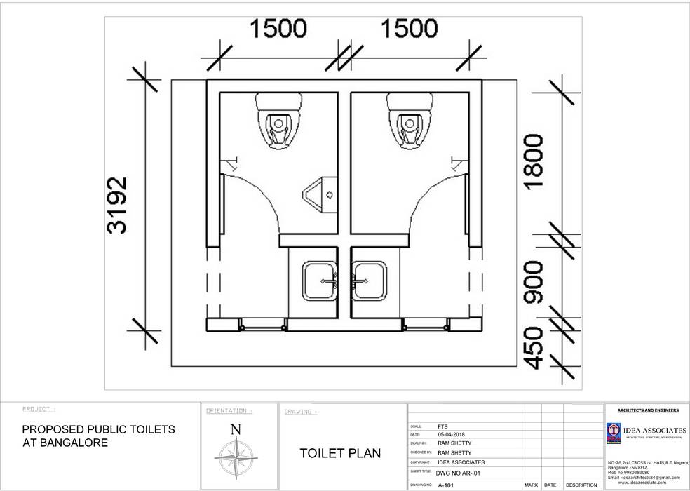 2d Plan Idea Associates Modern bathroom Bricks Rectangle,Schematic,Font,Parallel,Slope,Engineering,Technical drawing,Plan,Drawing,Pattern