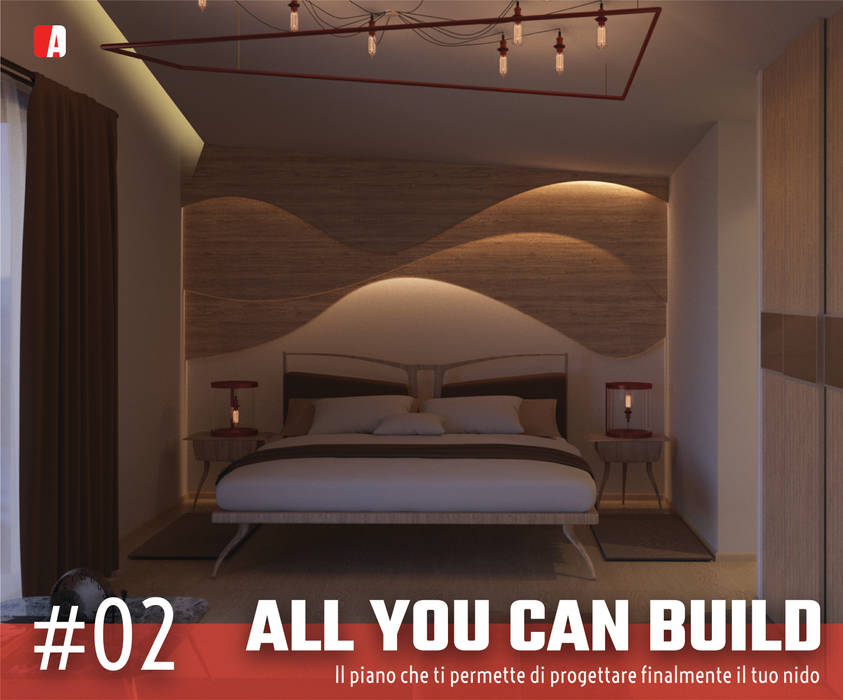 #02 - All you can Build, Il Migliore Architetto Il Migliore Architetto Dormitorios de estilo moderno