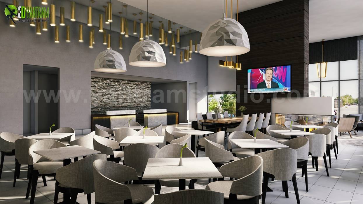 Best Cafe Bar Restaurant Interior Designs By Yantram