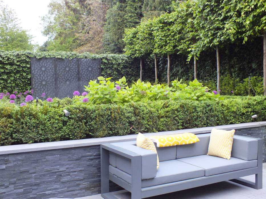 Viburnum Gate Aralia حديقة Zen حجر اردواز outdoor sofa,garden sofa,outdoor lounge,garden furniture,outdoor furniture,outdoor chairs,garden chairs,outdoor art,outdoor lighting,garden fence,garden art,wall art