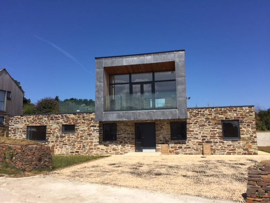 West Polberro - St Agnes, Building With Frames Building With Frames Casas prefabricadas Madera Acabado en madera