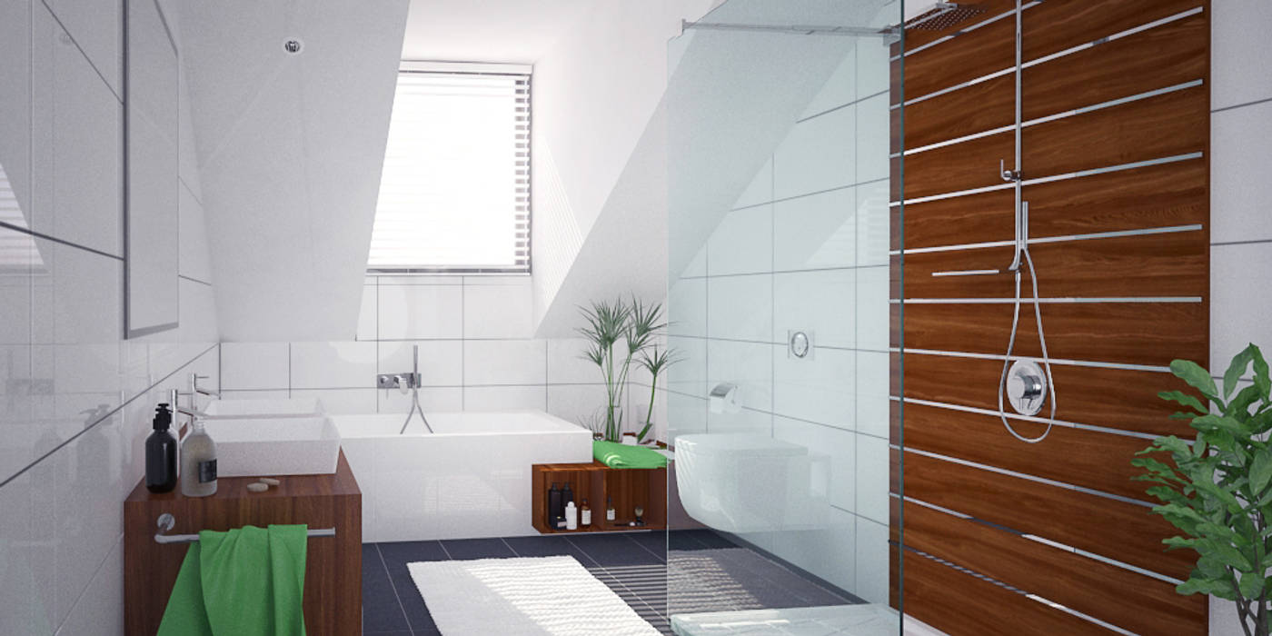 Bathrooms - Personal Projects, Dedekind Interiors Dedekind Interiors Modern bathroom