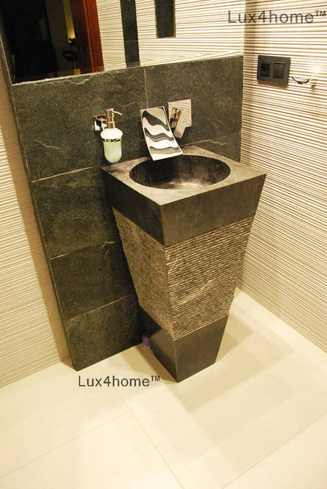 Freestanding Stone Wash Basins Pedestal Sinks For Freestanding Stone Wash Basins Pedestal Sinks For Bathroom By Lux4home Indonesia