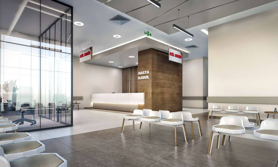 Tınaztepe Galen Hastanesi, VERO CONCEPT MİMARLIK VERO CONCEPT MİMARLIK Commercial spaces Hospitals