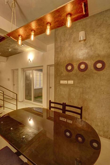 Aangan Modern Dining Room By Maad Concepts Modern Reinforced