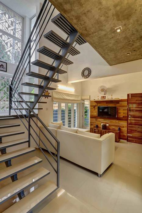 AANGAN, MAAD Concepts MAAD Concepts Stairs Concrete