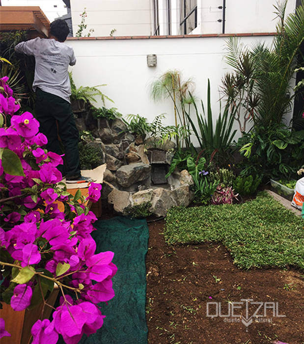 Proceso de instalación Quetzal Jardines