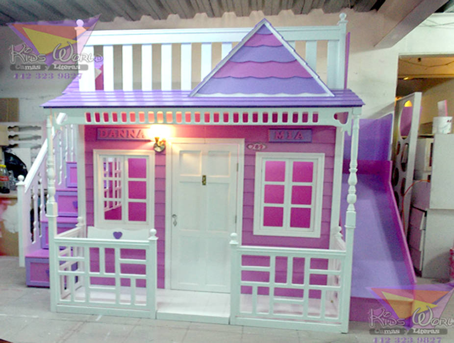 Preciosa Casita Celestial Kids World- Recamaras, literas y muebles para niños Dormitorios infantiles clásicos Derivados de madera Transparente casita,casitas,casa,hause,cama infantil,litera,recamara,muebles,kidsworld,Camas y cunas