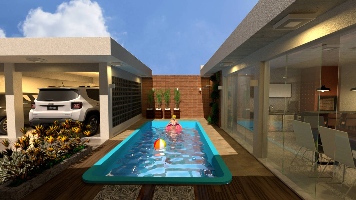 homify Piscinas de jardim