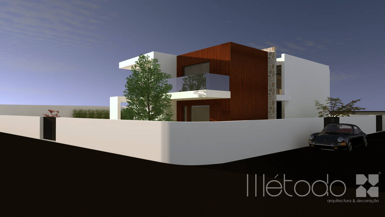 Casa AT, Método-Arquitectura & Decoração Método-Arquitectura & Decoração فيلا خشب Wood effect