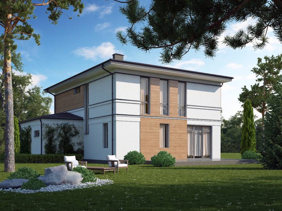 Барроу_218 кв.м., Vesco Construction Vesco Construction منازل