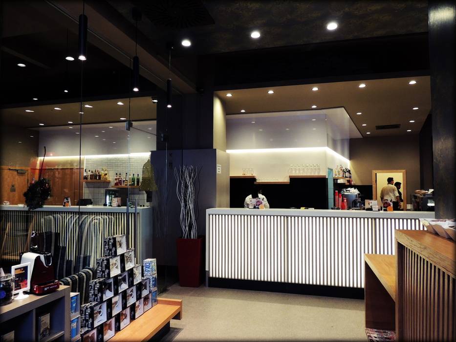 VIENNA FLAGSHIP COFFEE SHOP Studioapart Interior & Product design Barcelona مساحات تجارية بار/ ملهى ليلي