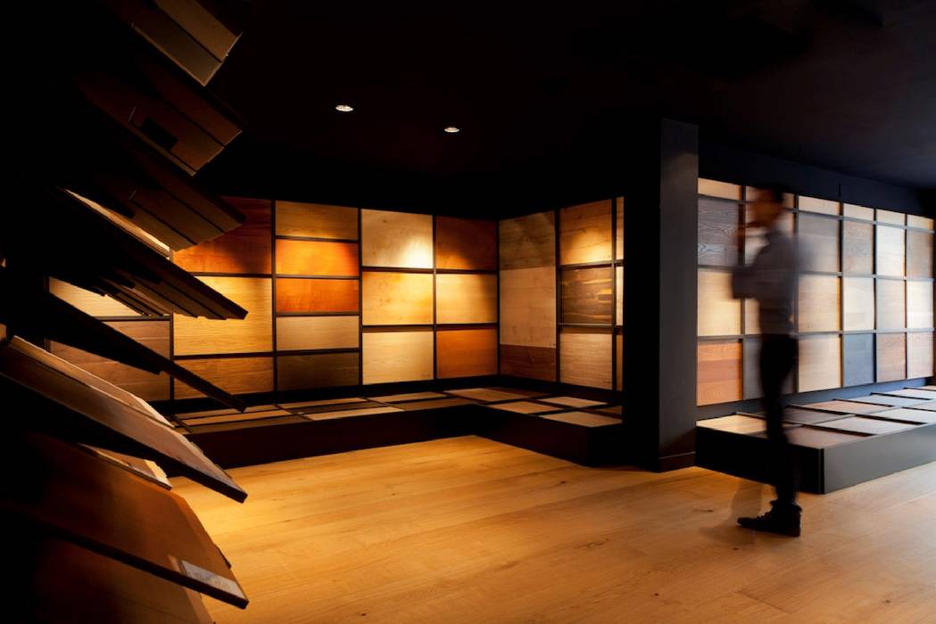 Showroom for wood flooring products in Masnou, Barcelona. Studioapart Interior & Product design Barcelona Commercial spaces Commercial Spaces