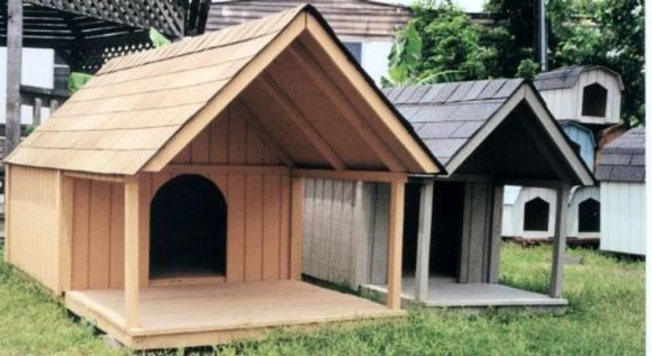 Köpek kulübesi modelleri 4 ahşap sepeti̇ homify