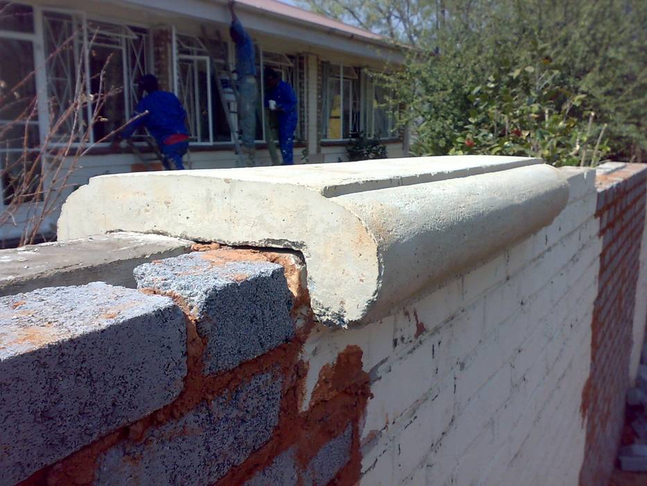 Wall Coping Buildart - Fibreglass Specialists Walls Concrete