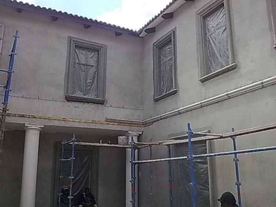 Window reveals Buildart - Fibreglass Specialists Multi-Family house Concrete