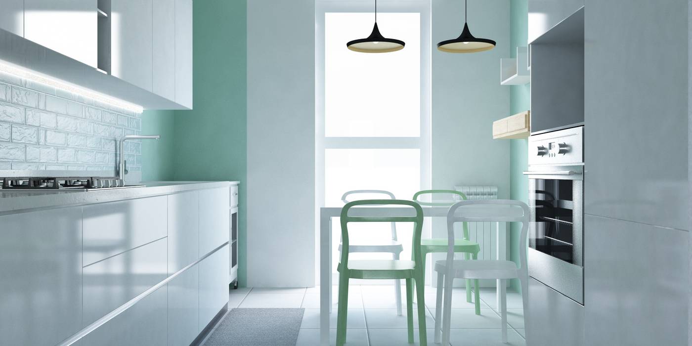 Progetto render cucina samantha pastrello interior design ...