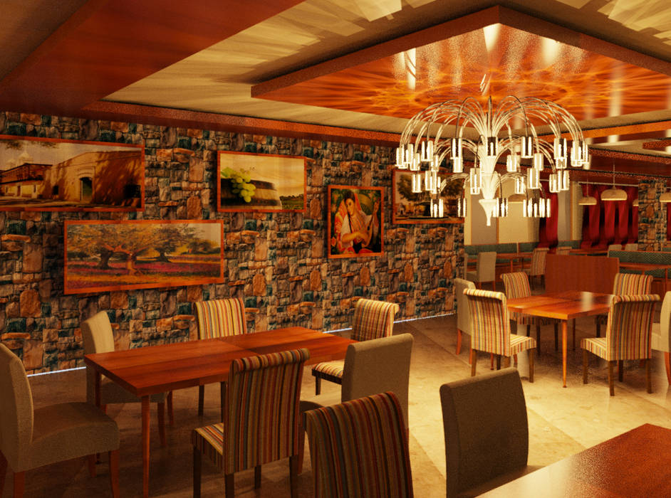 Comedor - restaurante: comedores de estilo por karla alvarez ... Comedor - restaurante: comedores de estilo por karla alvarez ...