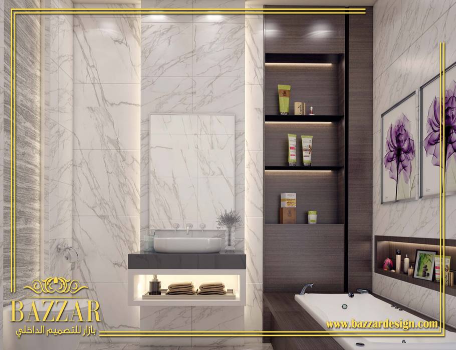 تصميم حمامات, Bazzar Design Bazzar Design Bathroom design ideas Decoration