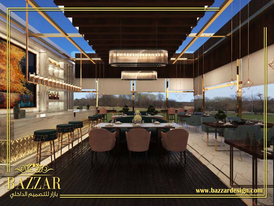 تصميم مقاهي, Bazzar Design Bazzar Design Espacios comerciales Restaurantes