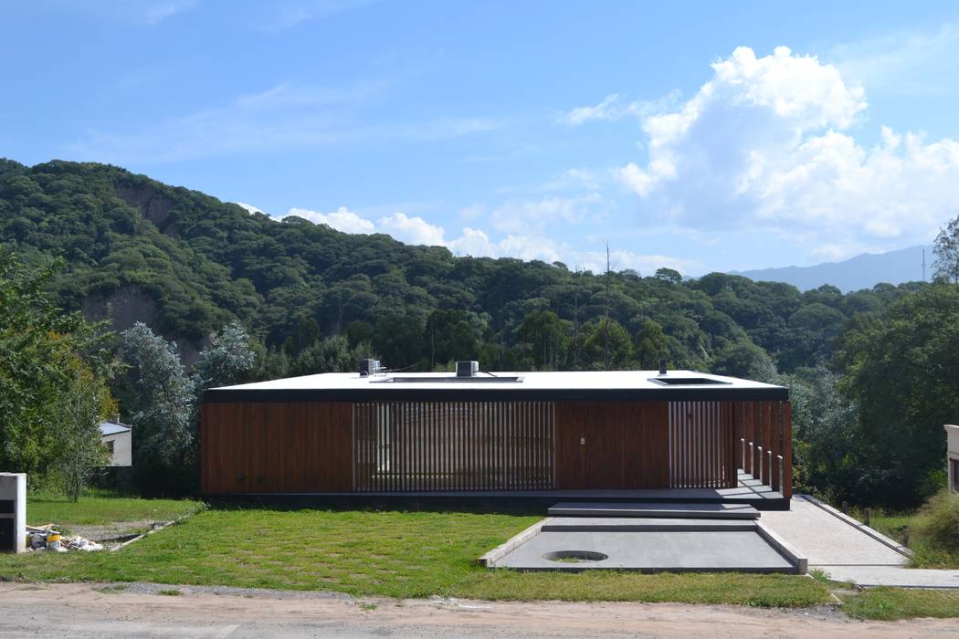 Casa Finca Cuyaya 2, Horizontal Arquitectos Horizontal Arquitectos Holzhaus Holz Holznachbildung