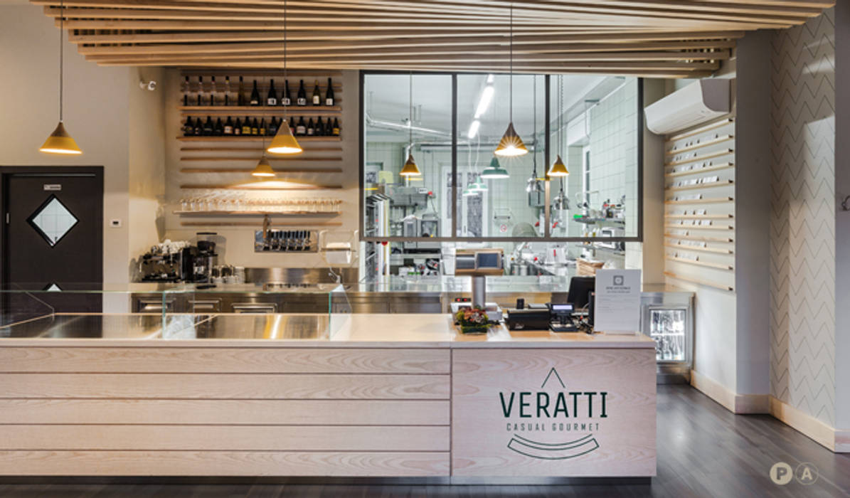 Veratti - Pizzeria Casul Gourmet, Principioattivo Architecture Group Srl Principioattivo Architecture Group Srl Spazi commerciali Gastronomia