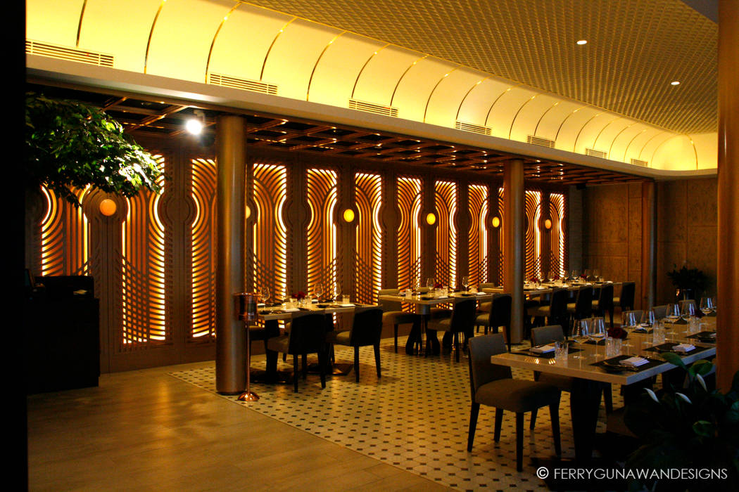 Basic Instict Restaurant, FerryGunawanDesigns FerryGunawanDesigns Ruang Komersial Restoran