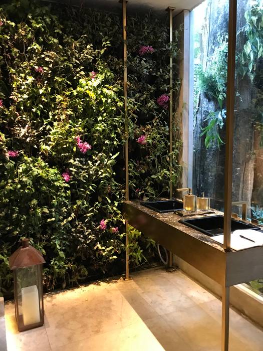 Casa Cor São Paulo 2018, Luísa Nascimento - Homify Luísa Nascimento - Homify Tropical style bathrooms Sinks