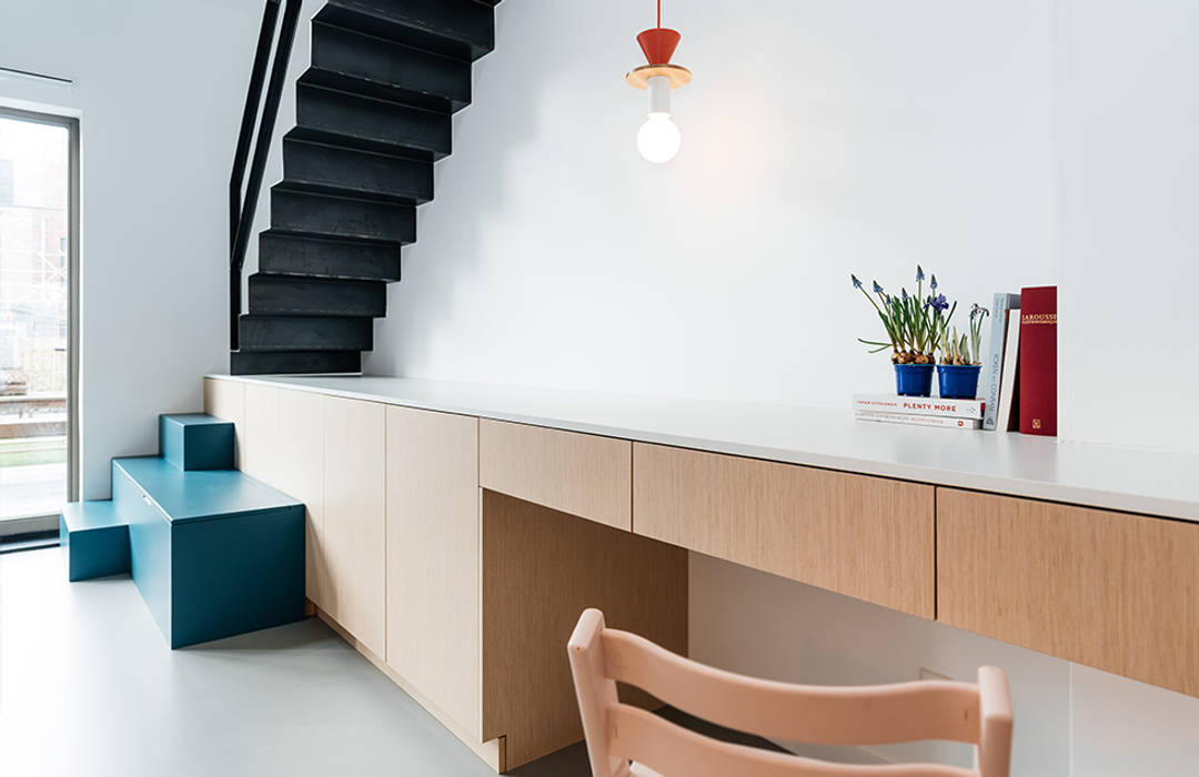 ​INTERIEUR ONTWERP | ROTTERDAM Nugter Architectuur Scandinavische woonkamers architect Den Haag