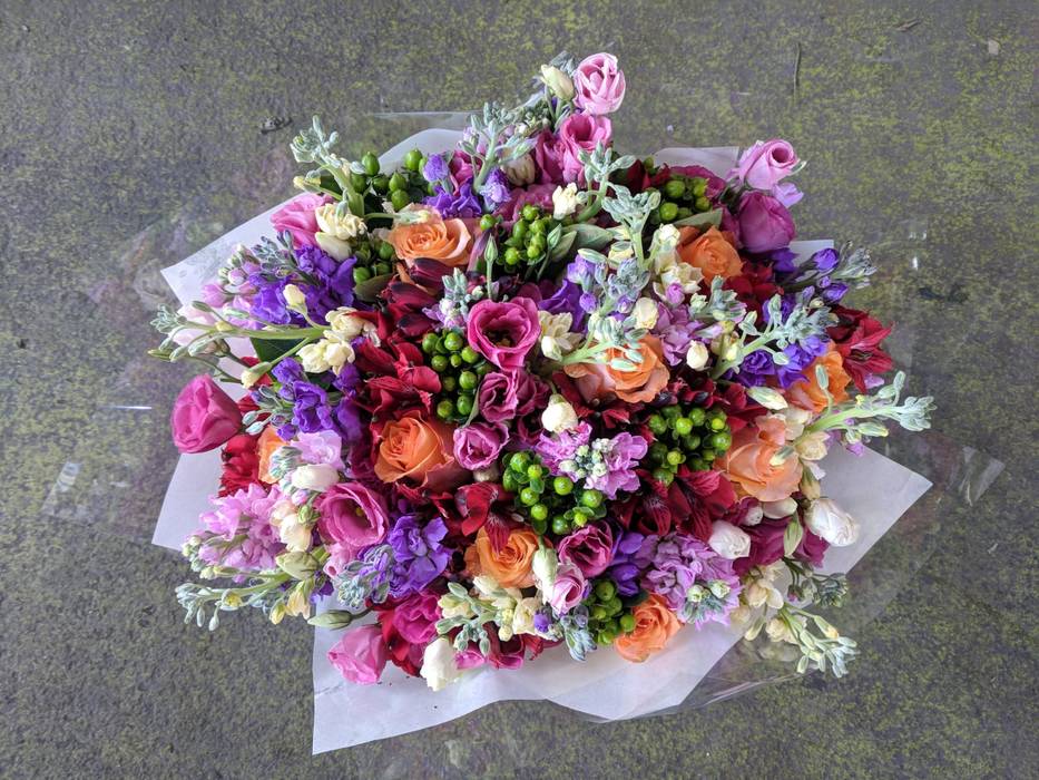 Country bouquet Flower Station Country style garden flower,florist,london,flowers,delivery,24 hour,Plants & flowers