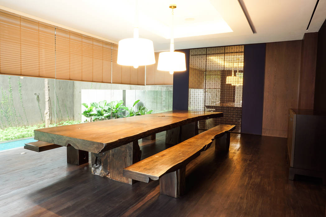 JC House , ARF interior ARF interior Ruang Makan Modern