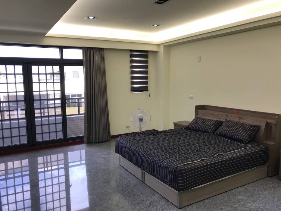 臥室一 寶樹堂營造工程 Modern style bedroom