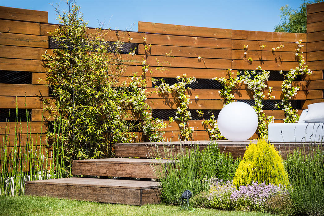 Diseño y construcción de piscinas y jardines zen en Madrid, AGi architects arquitectos y diseñadores en Madrid AGi architects arquitectos y diseñadores en Madrid Zen garden Wood Wood effect