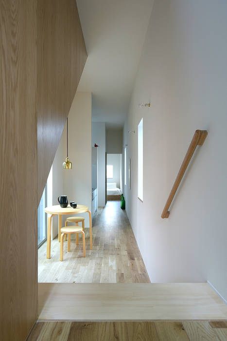 Case Study House #58, NASU CLUB NASU CLUB Salas modernas Madera Acabado en madera