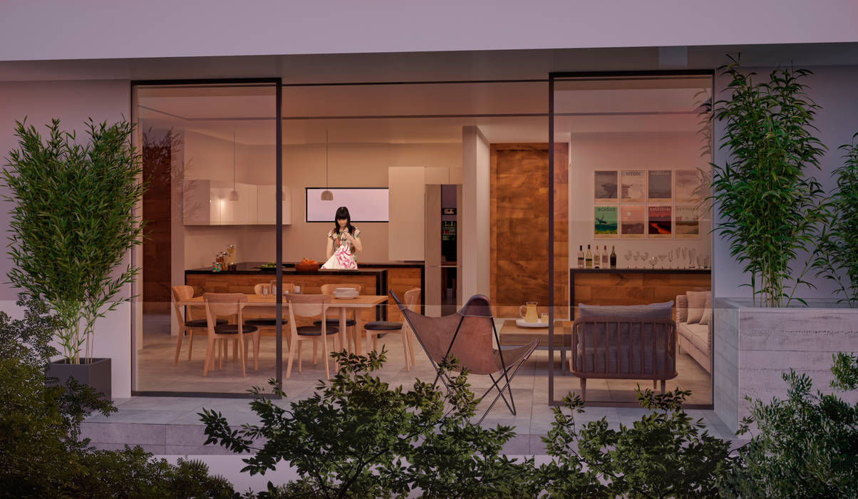 Interiorismo: comedores de estilo por stuen arquitectos | homify Interiorismo: comedores de estilo por stuen arquitectos | homify