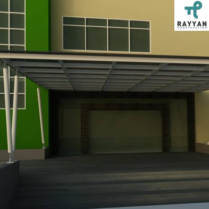 Office Exterior, Eco-House Indonesia Eco-House Indonesia رووف