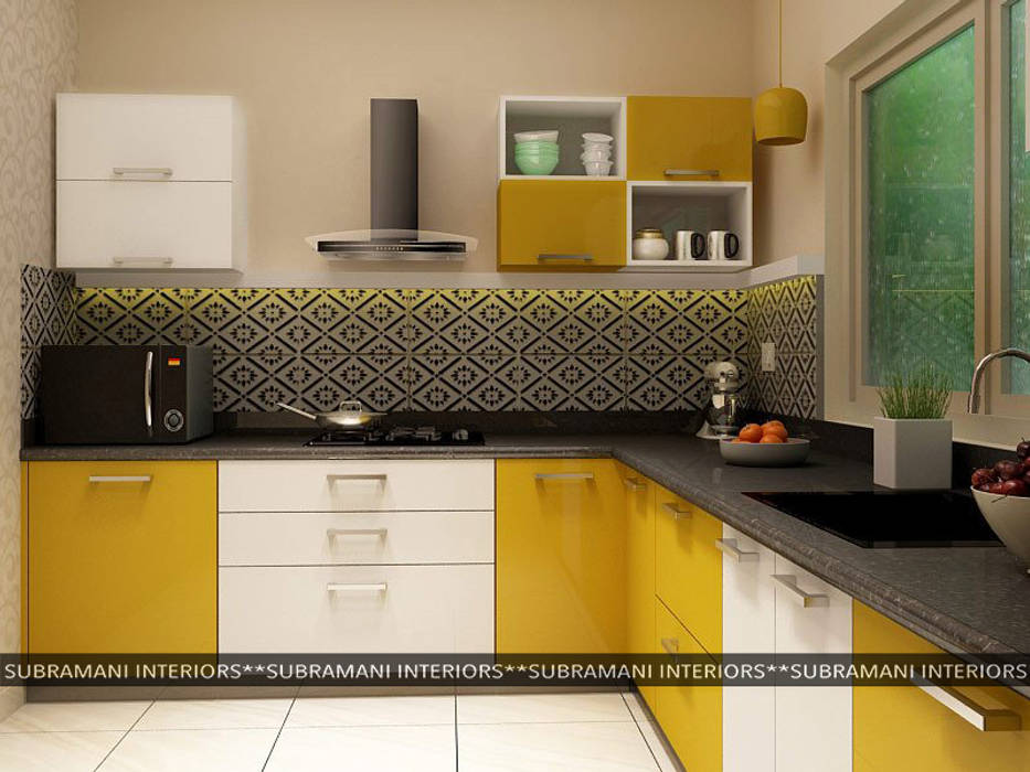 Modular kitchen design by subramani interiors | homify