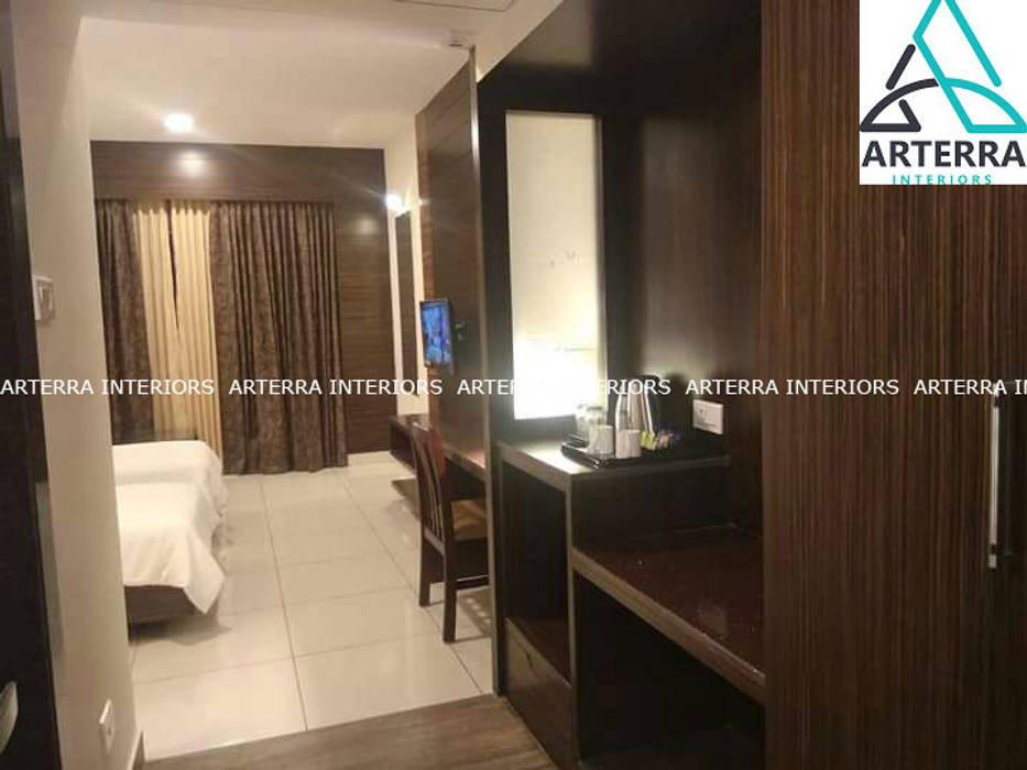 Various Projects in Bangalore, Arterra Interiors Arterra Interiors Commercial spaces Khách sạn