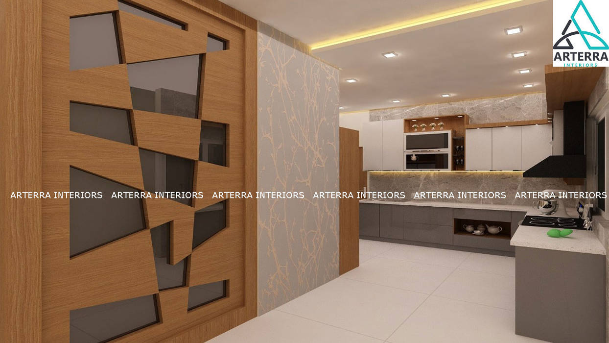 Various Projects in Bangalore, Arterra Interiors Arterra Interiors Living room TV stands & cabinets