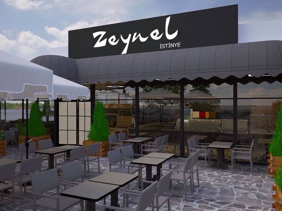 Zeynel Renovasyon, Mekgrup İç Mimari ve Dekorasyon Mekgrup İç Mimari ve Dekorasyon Espacios comerciales Compuestos de madera y plástico Espacios comerciales