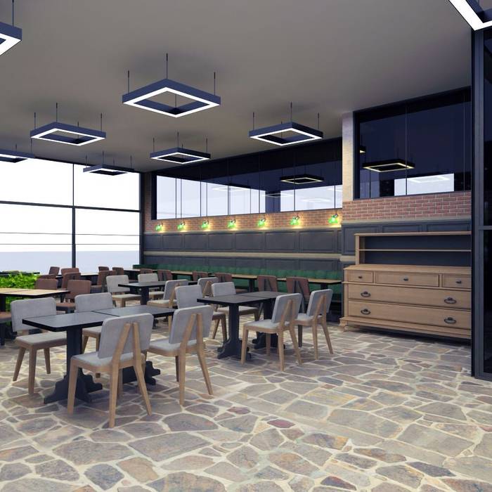 Zeynel Renovasyon, Mekgrup İç Mimari ve Dekorasyon Mekgrup İç Mimari ve Dekorasyon Commercial spaces Gastronomy