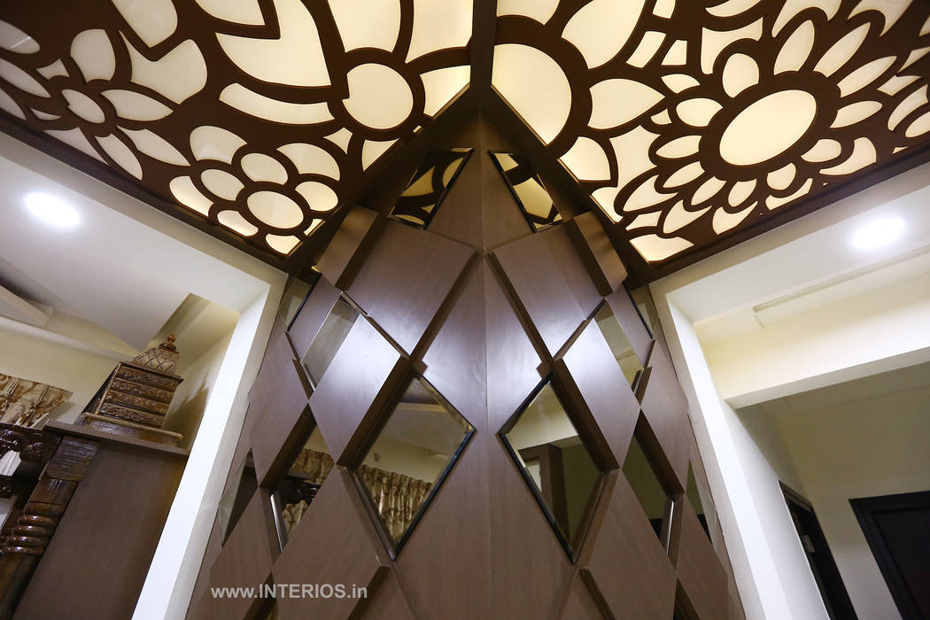 Elegant 3BHK Interior Design at Prestige Bella Vista, Interios by MK Design Interios by MK Design Modern walls & floors