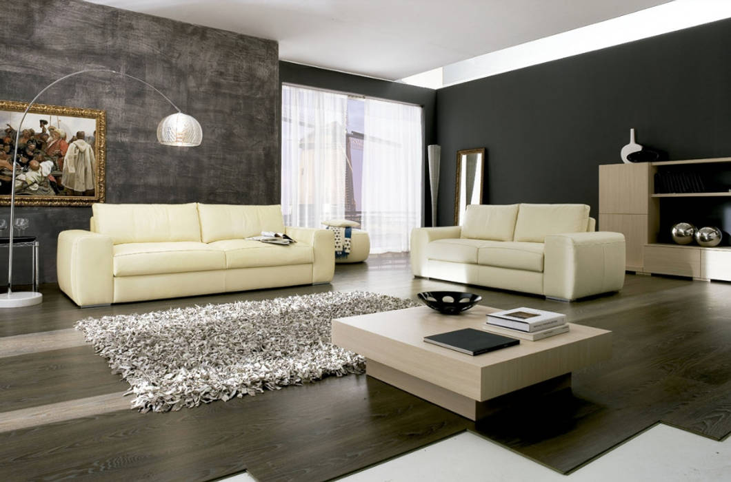 Leather BMAA Livings de estilo clásico Salas y sillones