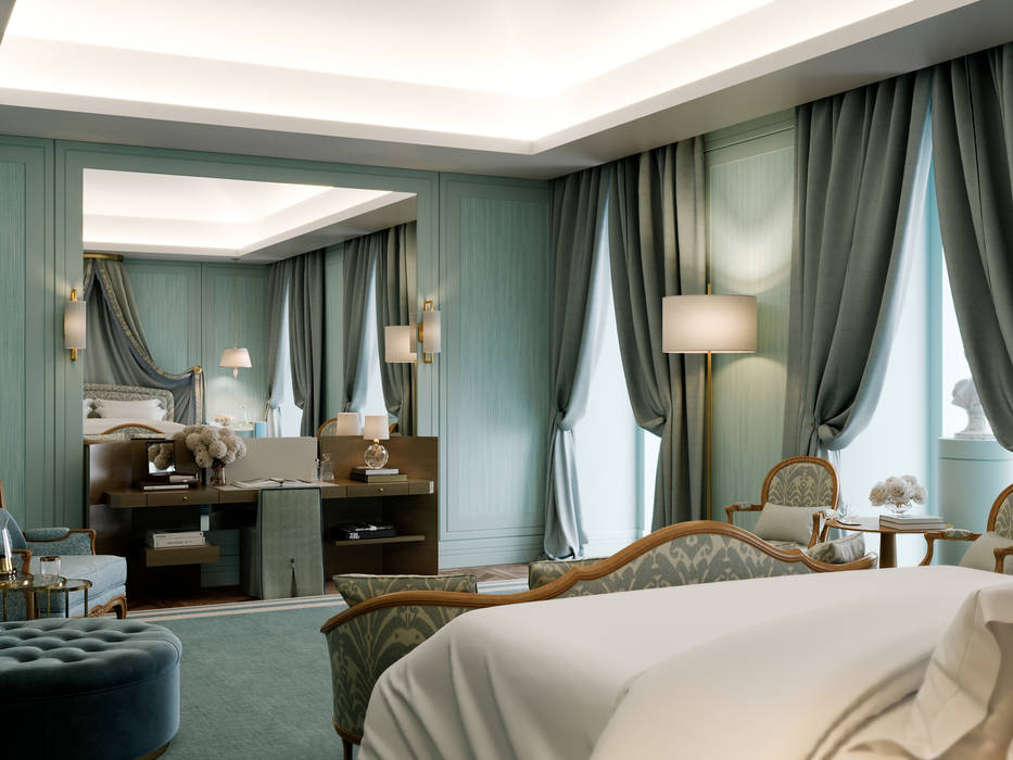 5 Star, 75 room hotel, Praça da Alegria, Lisbon, Inêz Fino Interiors, LDA Inêz Fino Interiors, LDA مساحات تجارية فنادق