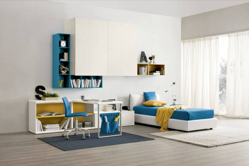 Mobiliario para dormitorios, BMAA BMAA Minimalistyczny pokój dziecięcy Łóżka i łóżeczka