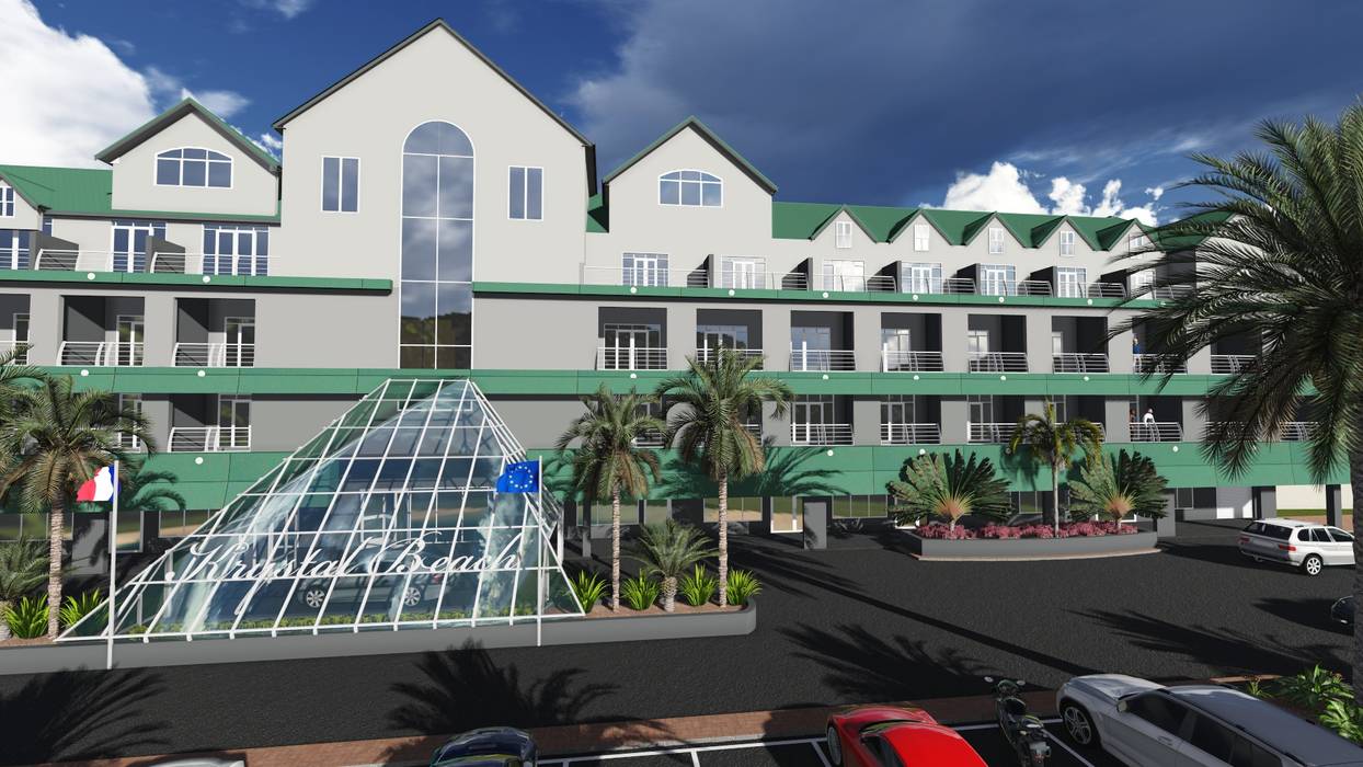 Kristal Beach Hotel upgrade Cape Town, A&L 3D Specialists A&L 3D Specialists مساحات تجارية فنادق