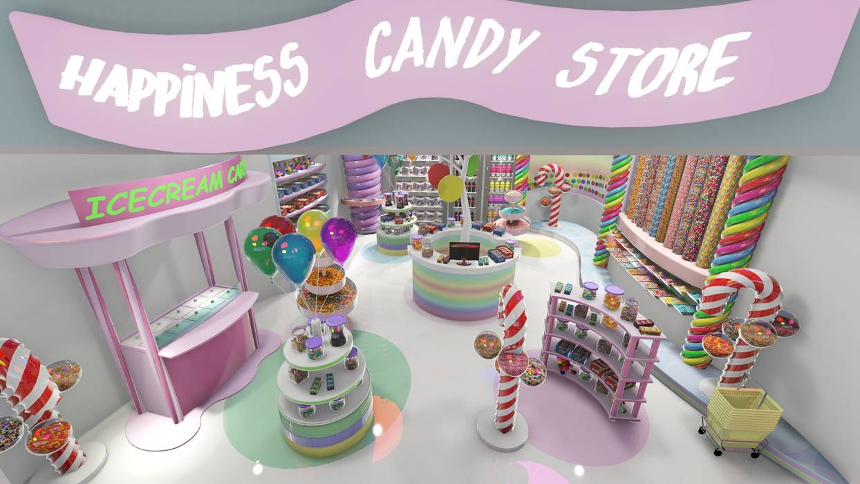 Candy Store JHB, A&L 3D Specialists A&L 3D Specialists Espacios comerciales Espacios comerciales
