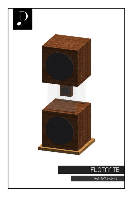 FLOTANTE: pequeño altavoz de mesa elegante, D-fi Sound D-fi Sound