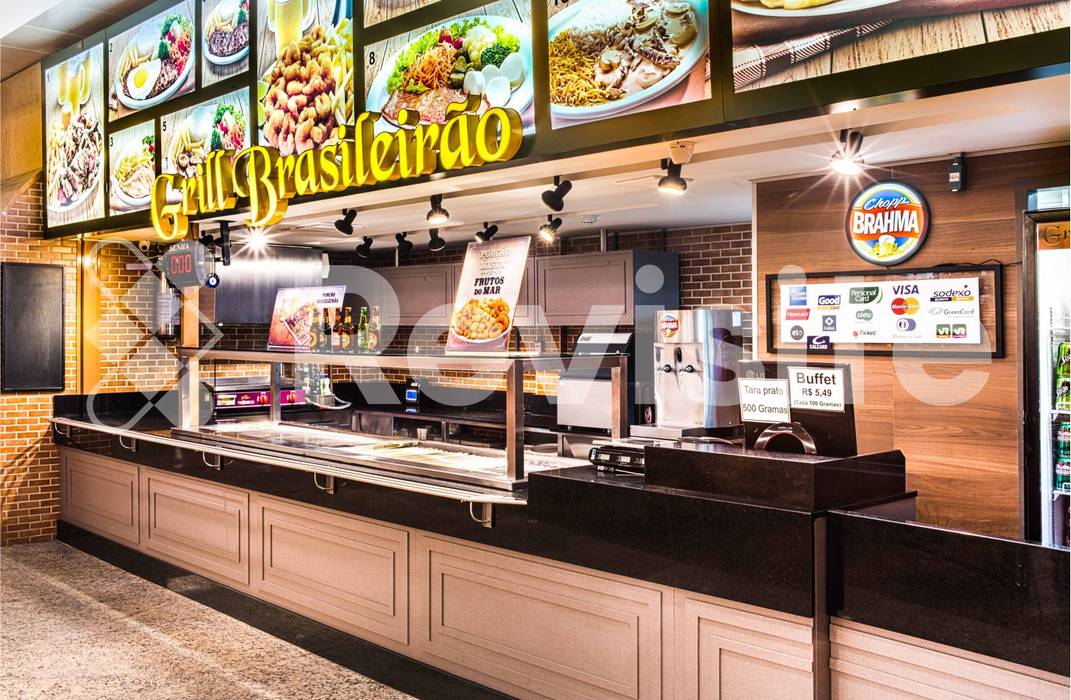 Restaurante Gril Brasileirão , Revisite Revisite พื้นที่เชิงพาณิชย์ อิฐหรือดินเผา Shopping Centres